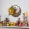 20" Cornucopia with Sunflower & Pumpkins Wreath